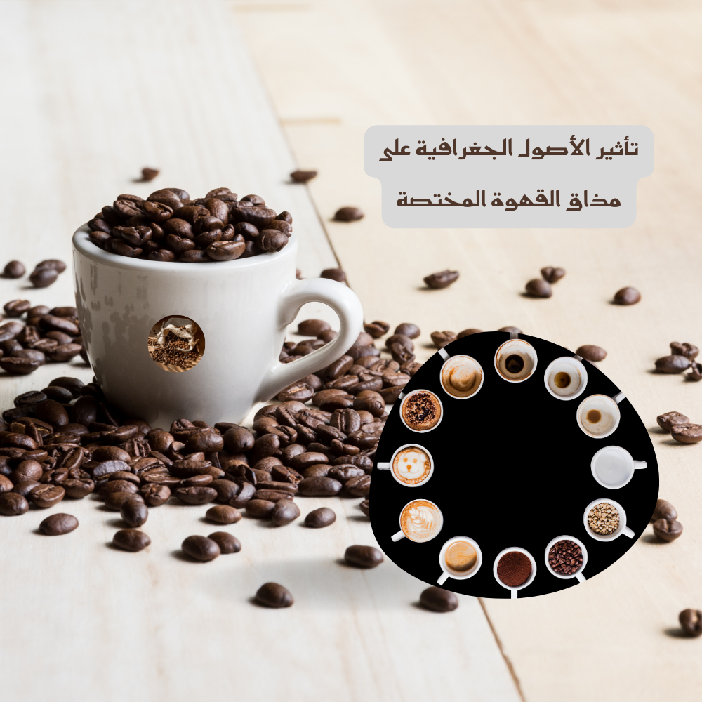 تأثير الأصول الجغرافية على مذاق القهوة المختصة